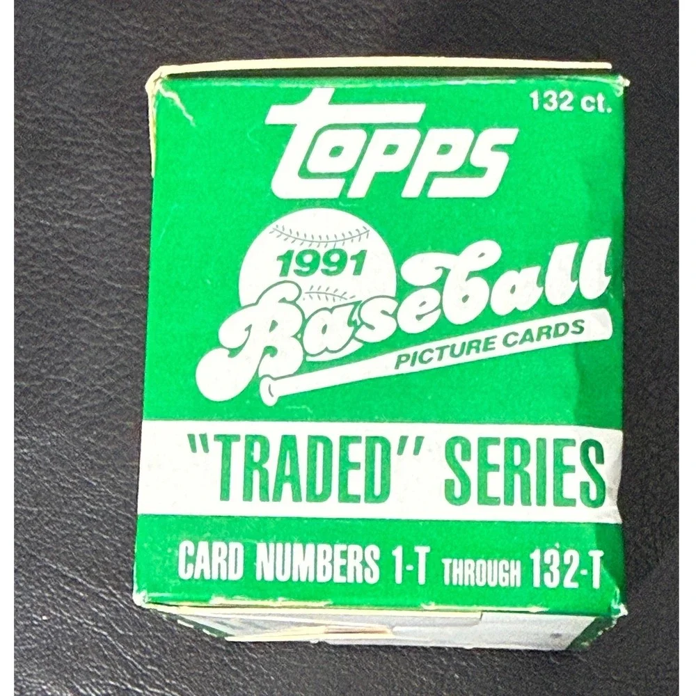 1991 Topps Traded Baseball Series Box Set 132 Cards 1-T to 132-T Jeff Bagwell RC